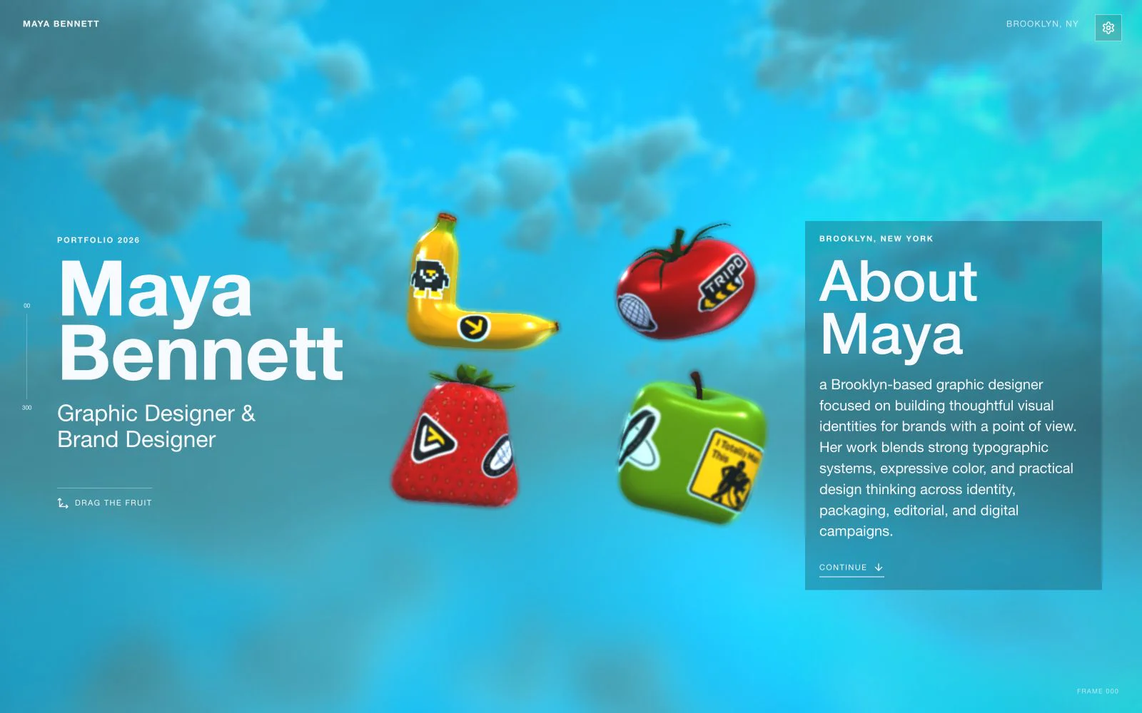 Maya Bennett · 3D Portfolio